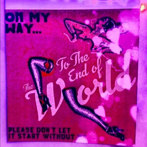 "dont let it start without me" sticker